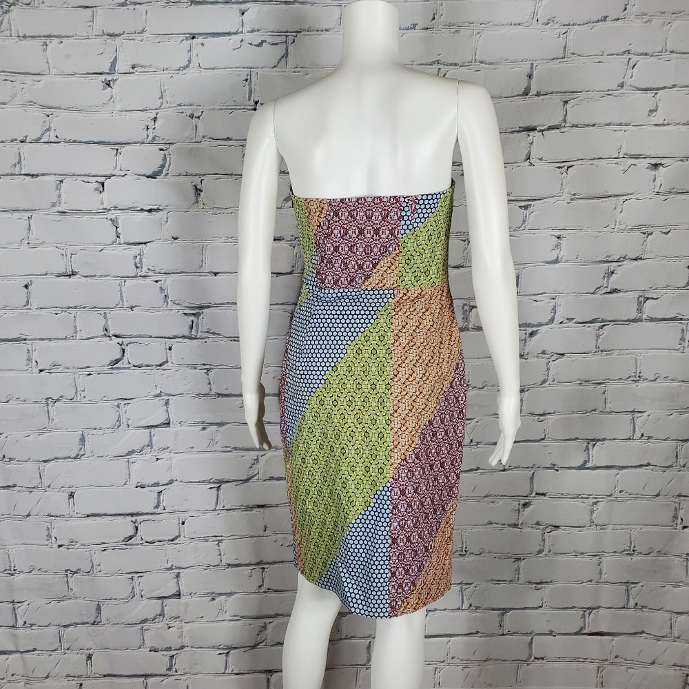 Kate Spade Saturday Strapless Pattern Dress - Picture 3 of 7